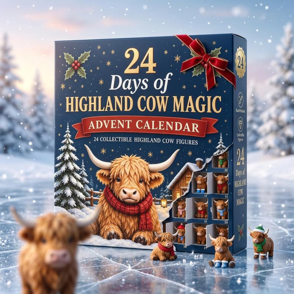 Calendrier de l'Avent Vache des Highlands 2026